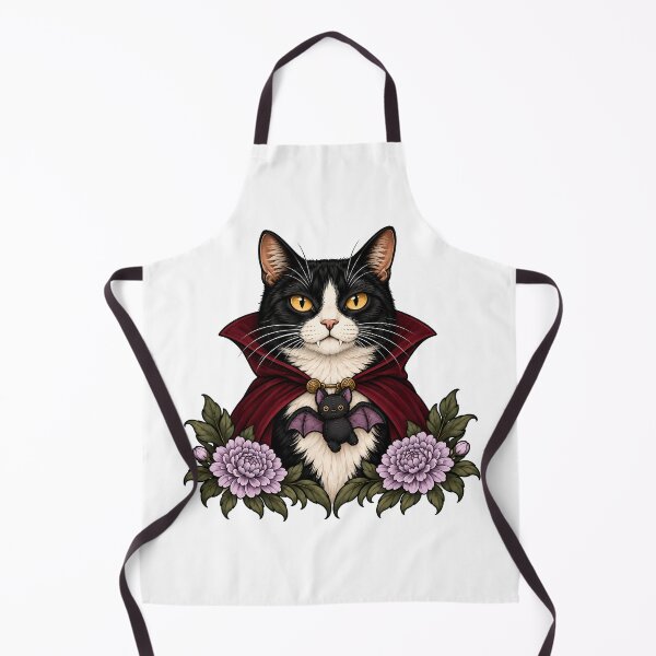 Item preview, Vampire Tuxedo Cat Bat Halloween designed and sold by Old's Cool Cat Studio.