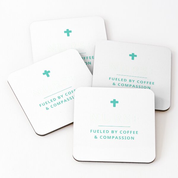 Item preview, Nurse Fueled By Coffee Compassion Shirt designed and sold by The Oddball Supply Co..