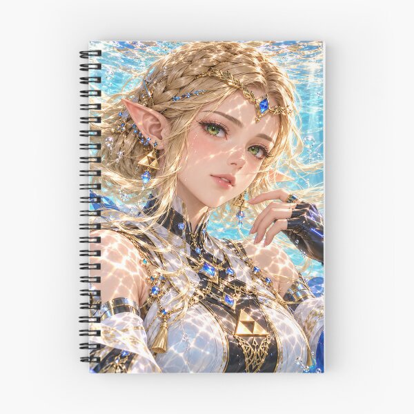 Item preview, Zelda Cyberpunk – Light of the Depths designed and sold by Pixel Sakura Gallery.