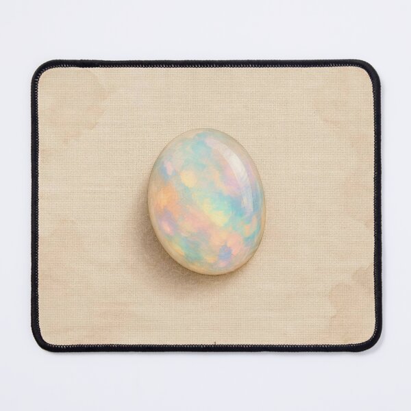 Item preview, October Birthstone Opal Watercolor | Crystal Wall Art designed and sold by FixationStudio.