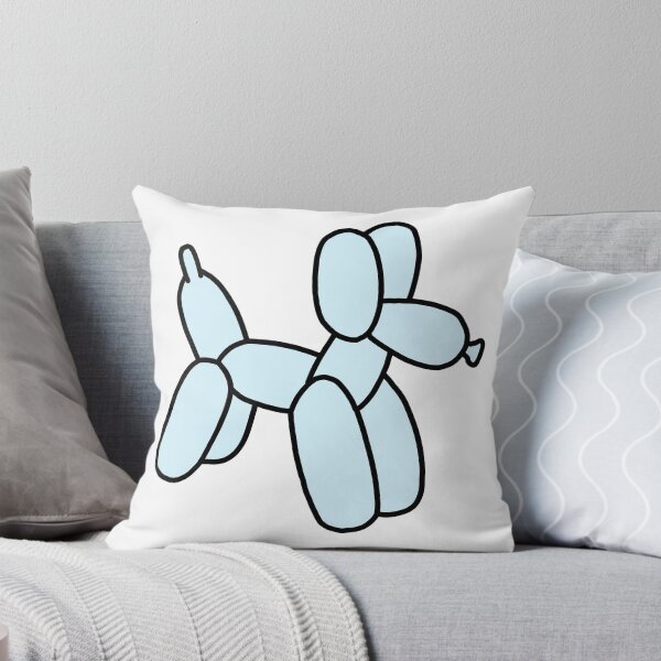 Item preview, light blue balloon dog designed and sold by madebykenz.