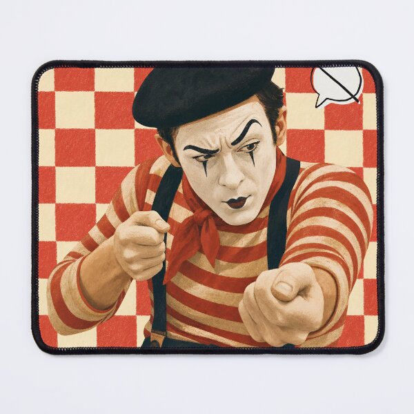 Item preview, The Fighting Mime designed and sold by BlueBerry45.