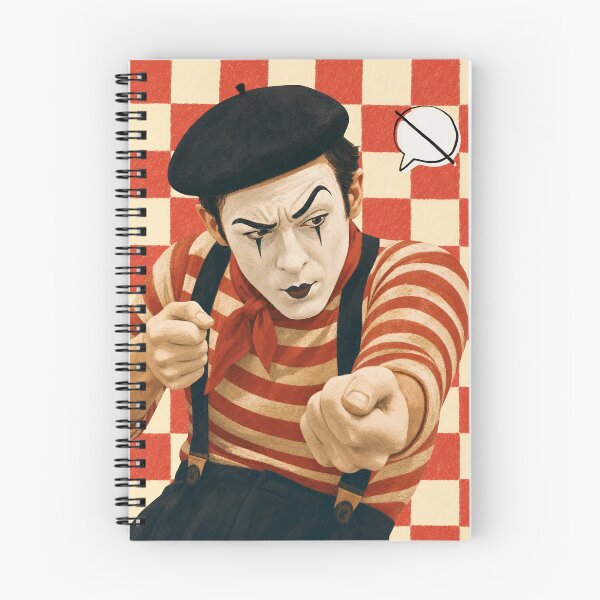 Item preview, The Fighting Mime designed and sold by BlueBerry45.
