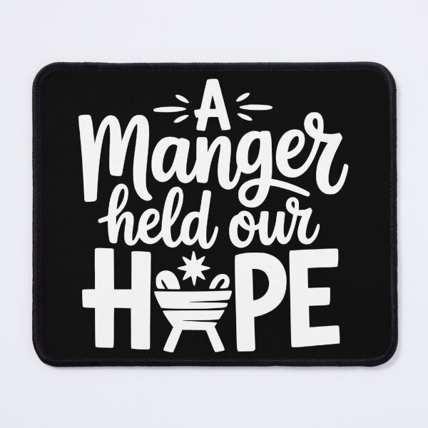 Item preview, A Manger Held Our Hope designed and sold by theartfulaspie.