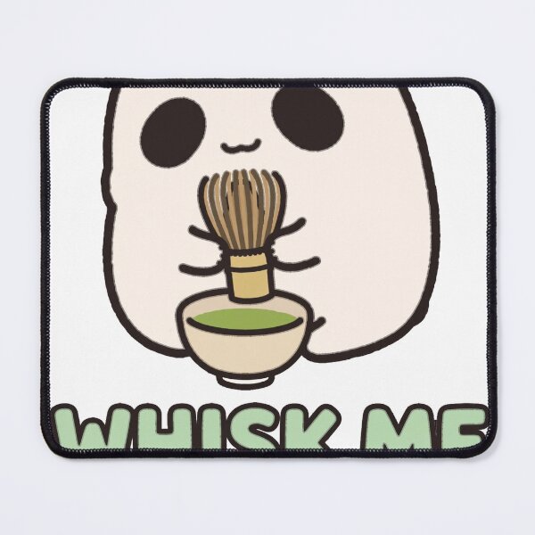 Item preview, Cute Chibi Panda Matcha Whisk Tea Whisk Me Away Sticker designed and sold by xiaoxiaochibi.