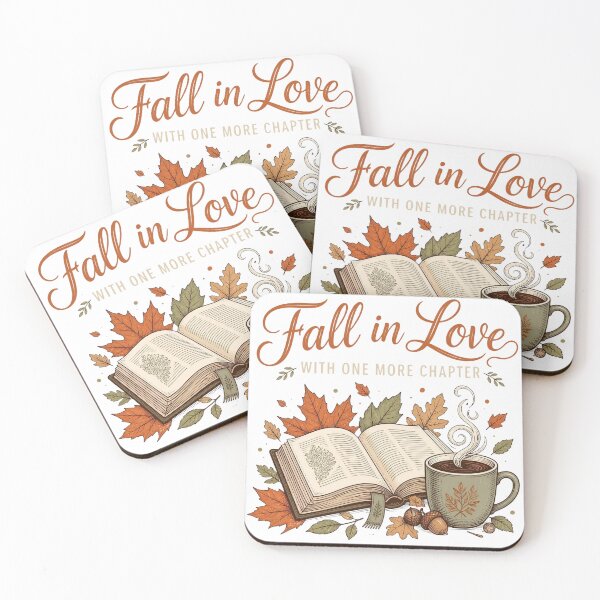 Item preview, Fall Love with One More Chapter Autumn designed and sold by Coffread.