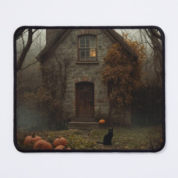 Item preview, The Haunted Cottage – Vintage Halloween designed and sold by Deezyned.