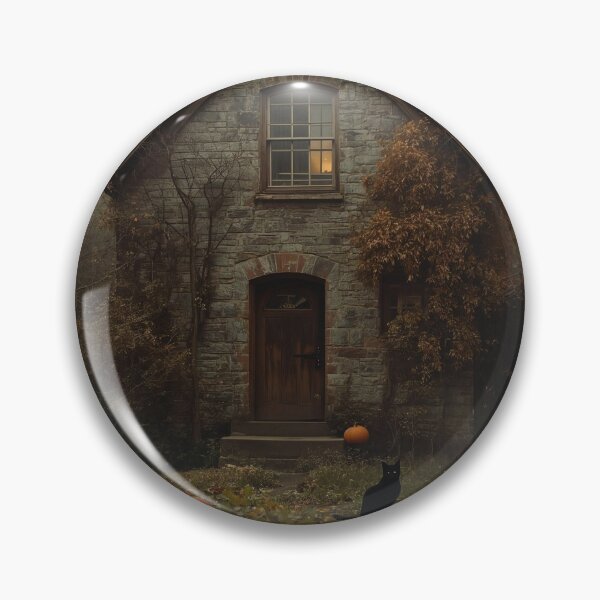 Item preview, The Haunted Cottage – Vintage Halloween designed and sold by Deezyned.