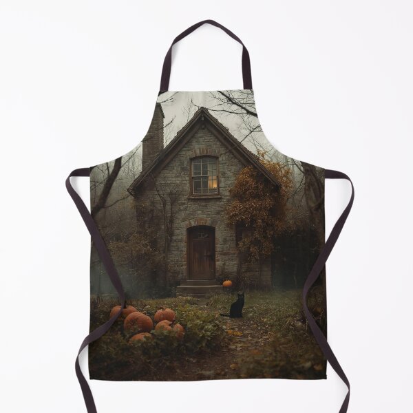 Item preview, The Haunted Cottage – Vintage Halloween designed and sold by Deezyned.