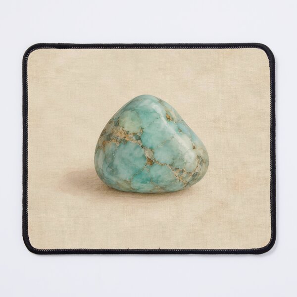 Item preview, December Birthstone Turquoise Watercolor | Crystal Wall Art designed and sold by FixationStudio.