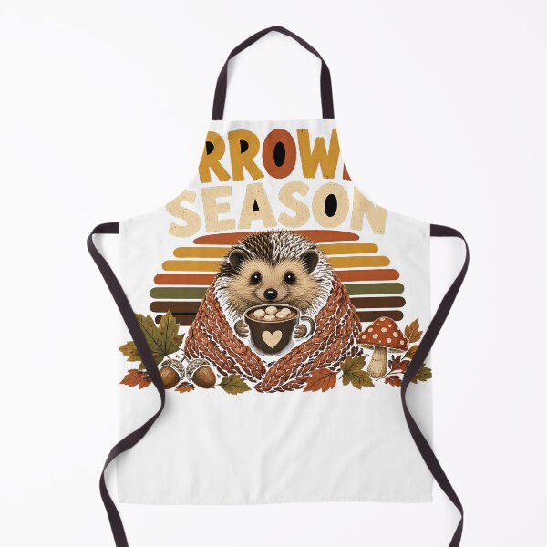 Item preview, Burrowing Season Cozy Hedgehog Fall designed and sold by HappyVibration.