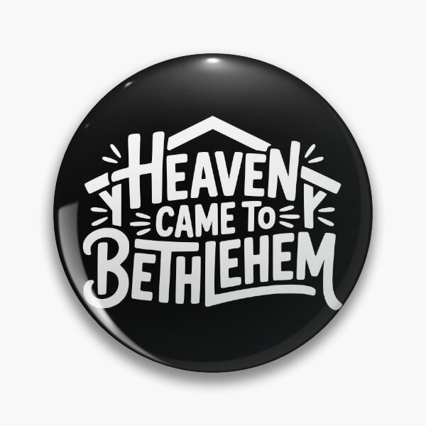 Item preview, Heaven Came to Bethlehem designed and sold by theartfulaspie.