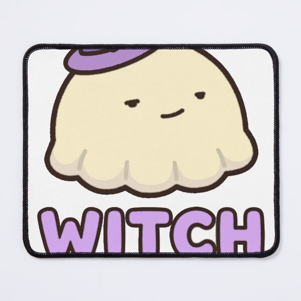 Item preview, Sassy Chibi Dumpling Witch Hat Witch Please Halloween Sticker designed and sold by xiaoxiaochibi.