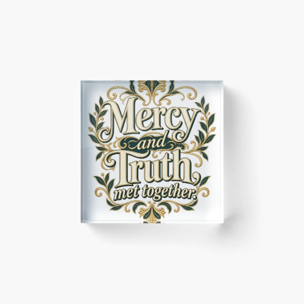 Item preview, Mercy and Truth designed and sold by symbolic Tees.