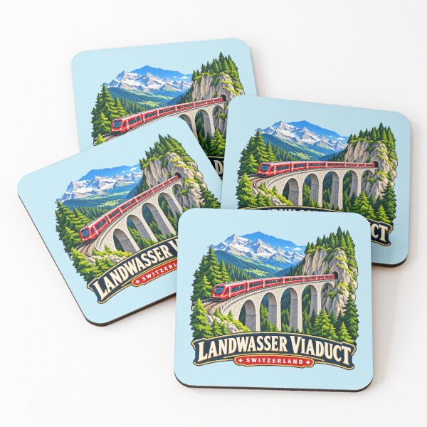 Item preview, Landwasser Viaduct, Switzerland - Alpine Railway designed and sold by Myra365Art.