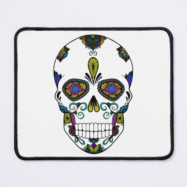 Item preview, Sugar Skull Mexican Calavera Mandala designed and sold by FioreDiCiliegio.