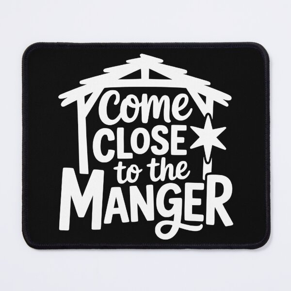 Item preview, Come Close to the Manger designed and sold by theartfulaspie.