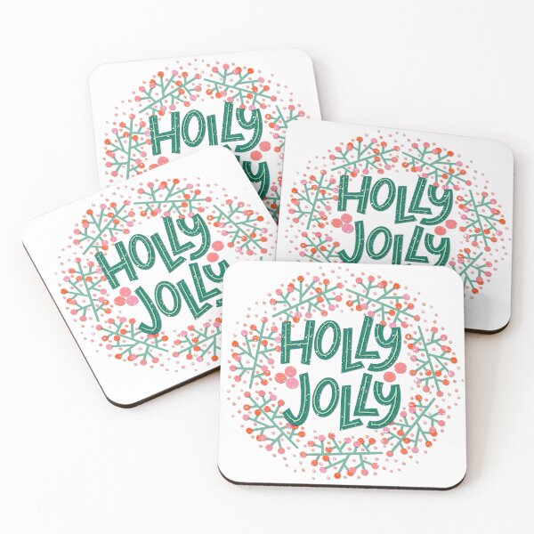 Item preview, Holly Jolly abstract berry wreath designed and sold by studioaudrea.