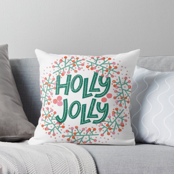 Item preview, Holly Jolly abstract berry wreath designed and sold by studioaudrea.