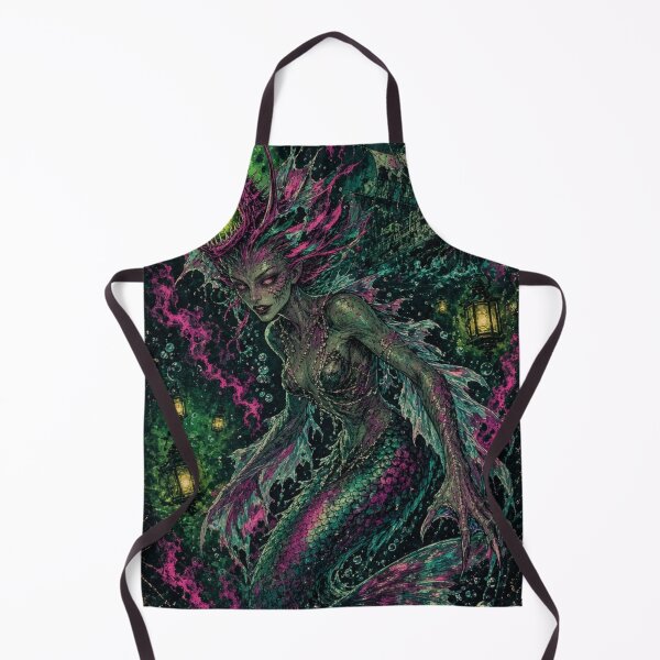 Item preview, Abyssal Mermaid of the Ocean - Sea Creature - Dark Art designed and sold by JonelleTshirts.