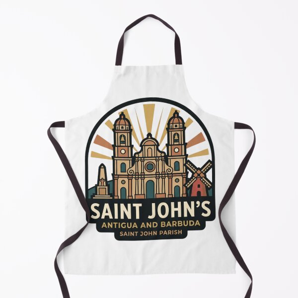 Item preview, Vintage Saint John's Antigua Architecture Badge, Caribbean Sugar Mill Landmark Emblem designed and sold by raedattia.