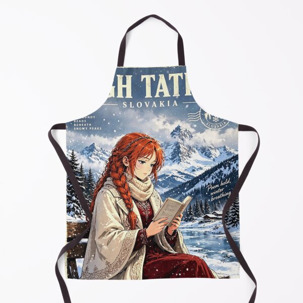 Item preview, Slovakia — High Tatras — Poetry in the Snow designed and sold by DibujandoPorfa.