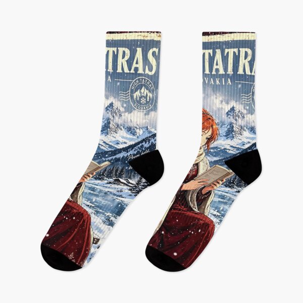 Item preview, Slovakia — High Tatras — Poetry in the Snow designed and sold by DibujandoPorfa.