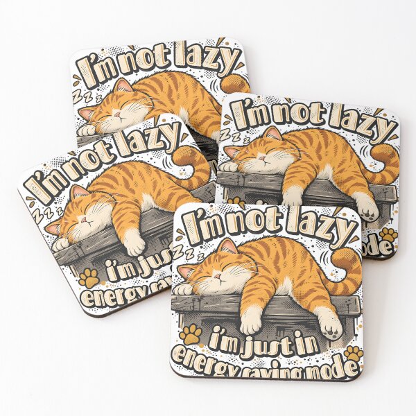 Item preview, Sleeping Orange Tabby Funny Vintage Comic designed and sold by Artistikastore.