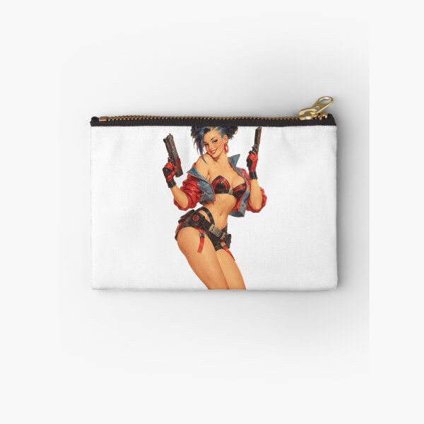 Item preview, Retro Sci Fi Pin Up Girl – Vintage Space Cowgirl designed and sold by Cosplayvintage.