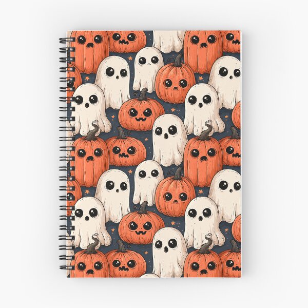 Item preview, Pumpkin and Ghost Pattern designed and sold by Derek Gillette.