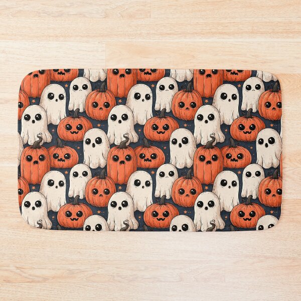Item preview, Pumpkin and Ghost Pattern designed and sold by Derek Gillette.