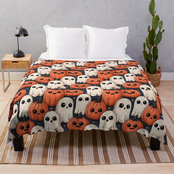 Item preview, Pumpkin and Ghost Pattern designed and sold by Derek Gillette.