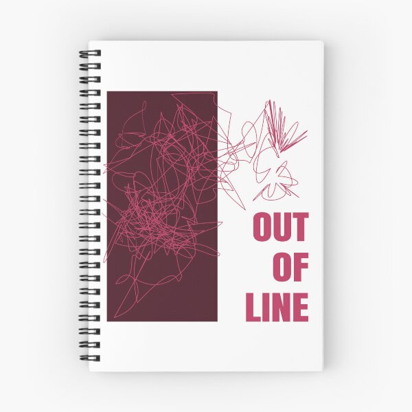 Item preview, Out of Line Scribble Typography Design designed and sold by photossmirnov.