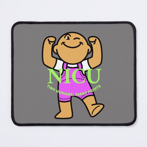 Item preview, NICU: Tiny Humans Giant Fights ( Pink Baby)  designed and sold by Zerasplace.