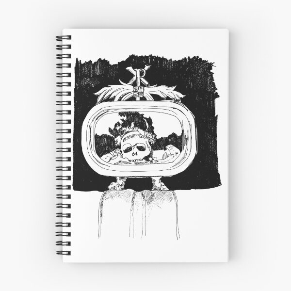 Item preview, Valentine Relic - Gothic Skull Reliquary Ink Sketch designed and sold by BarnBurns.