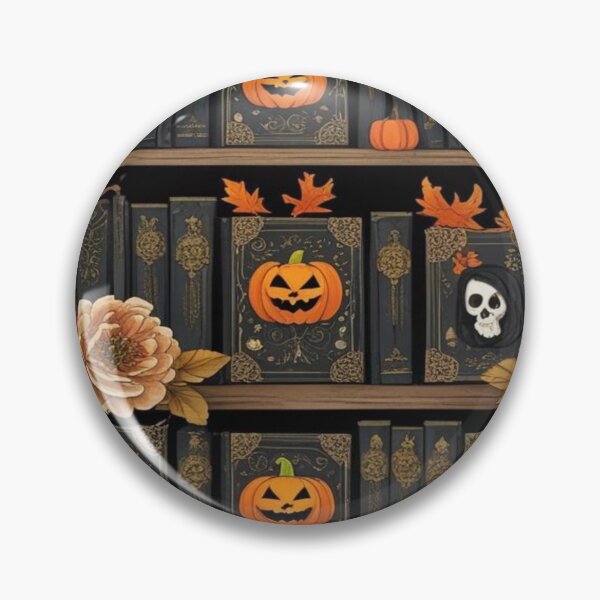 Item preview, Spooky Bookshelf Halloween Library Aesthetic designed and sold by BriSher.