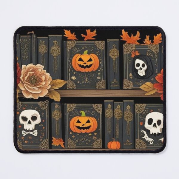 Item preview, Spooky Bookshelf Halloween Library Aesthetic designed and sold by BriSher.