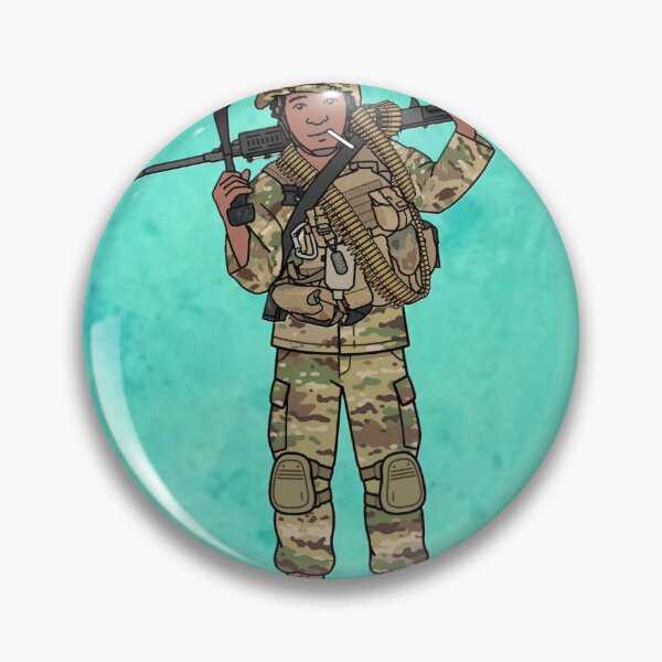 Item preview, Mas Chin Gun | Lotería Card Machine Gunner Design designed and sold by Aztlán Grunts Co..