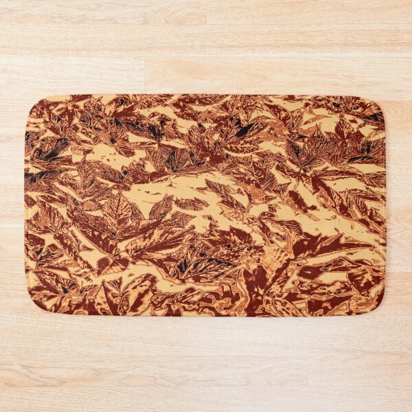 Item preview, Copper Ground Elder – Luxurious Botanical Pattern designed and sold by SulkaCreative.
