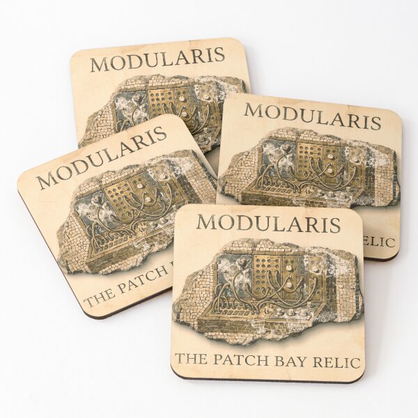 Item preview, Modularis Patch Bay Relic - Ancient Synthesizer Fresco designed and sold by codex antique.