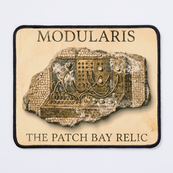 Item preview, Modularis Patch Bay Relic - Ancient Synthesizer Fresco designed and sold by codex antique.