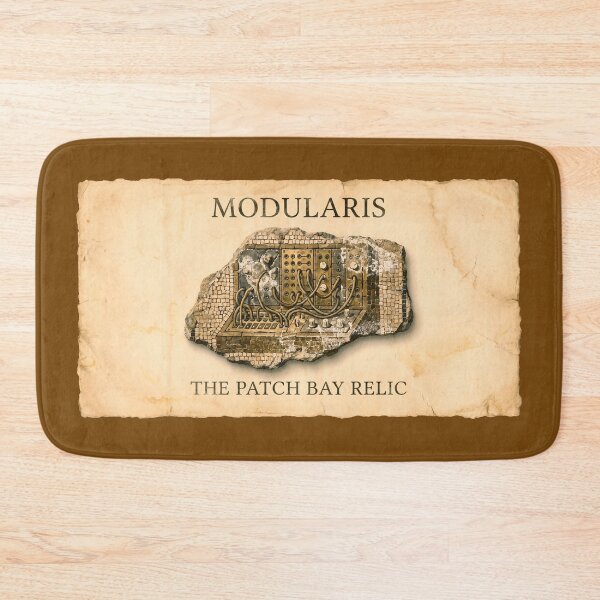 Item preview, Modularis Patch Bay Relic - Ancient Synthesizer Fresco designed and sold by codex antique.