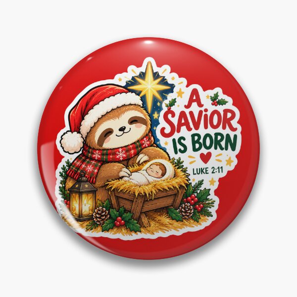 Item preview, Luke 2:11 A Savior Is Born designed and sold by plushism.
