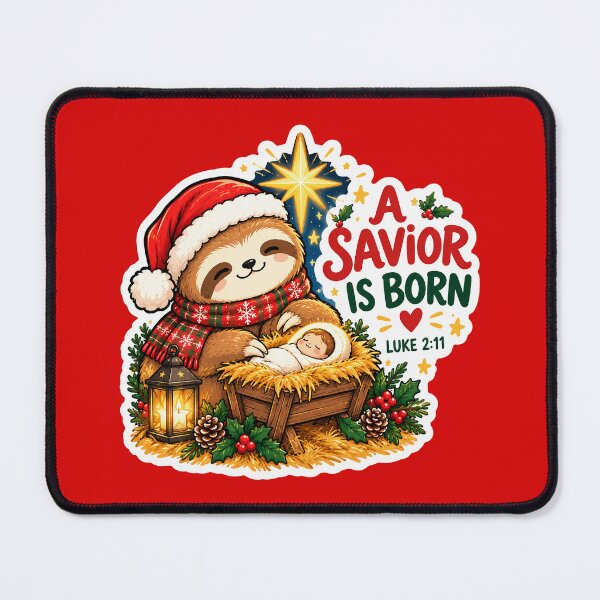 Item preview, Luke 2:11 A Savior Is Born designed and sold by plushism.