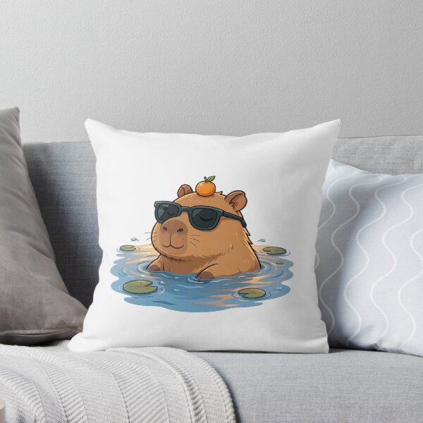 Item preview, Chill Capybara Sunglasses Funny Relaxed designed and sold by The Oddball Supply Co..