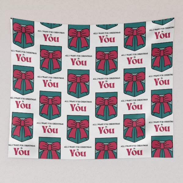 Item preview, All I Want for Christmas is YOU - Vintage Style designed and sold by Holly Norine Design.