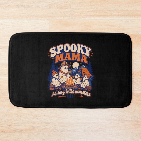 Item preview, Spooky Mama Camping Raising Little Monsters  designed and sold by LuveraxArt.