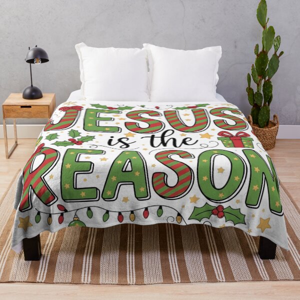 Item preview, Jesus Is The Reason Christmas Design designed and sold by H.M. Bright Design.
