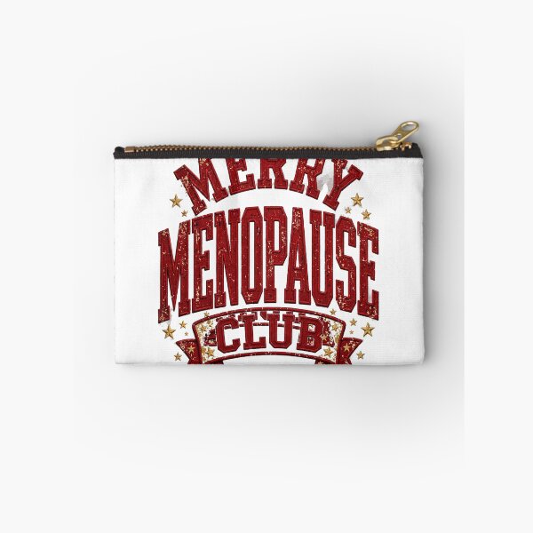Item preview, Merry Menopause Club Shirt - Funny Christmas Varsity Tee designed and sold by KERK Art and Design.