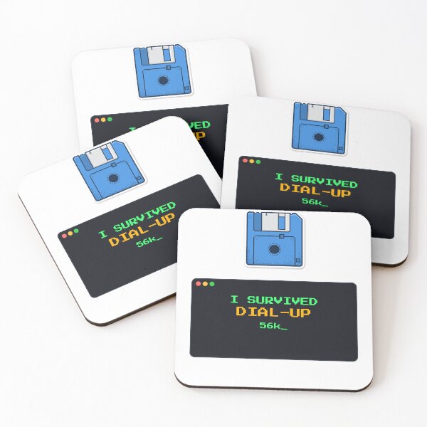Item preview, I Survived Dial-Up Funny Retro Tech Shirt designed and sold by TheVillageClassroom.